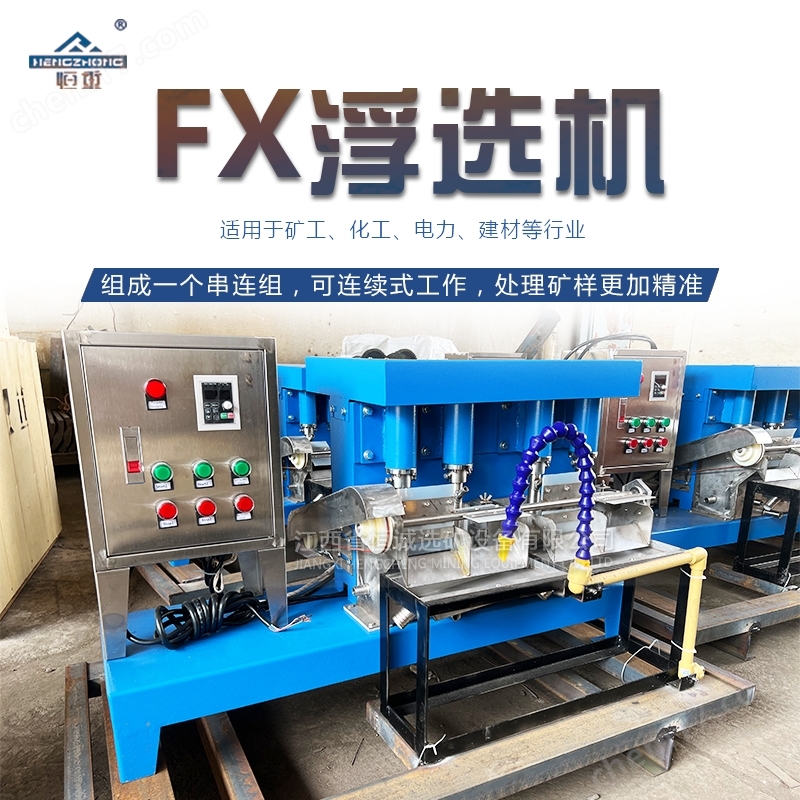 FX2-12L实验室机械搅拌式浮选机2槽一体